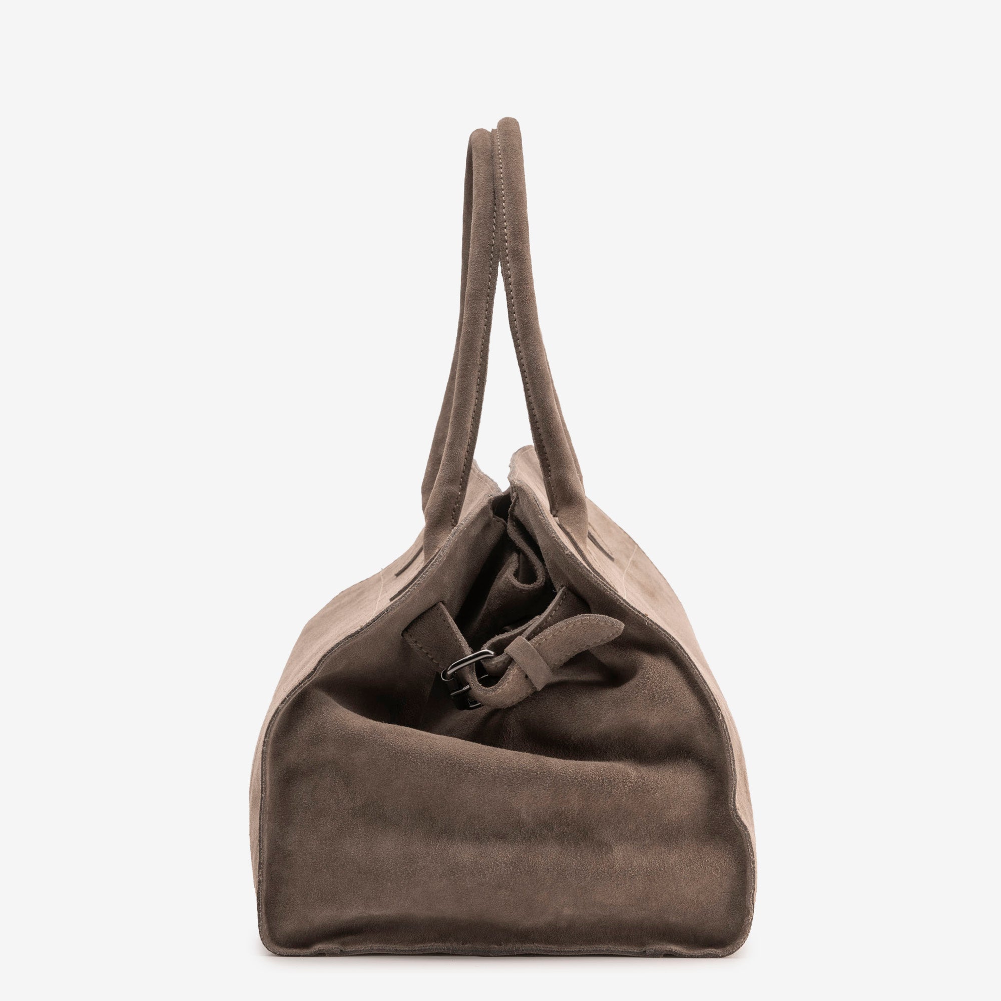 SOFT MILANO Leather Suede - Taupe