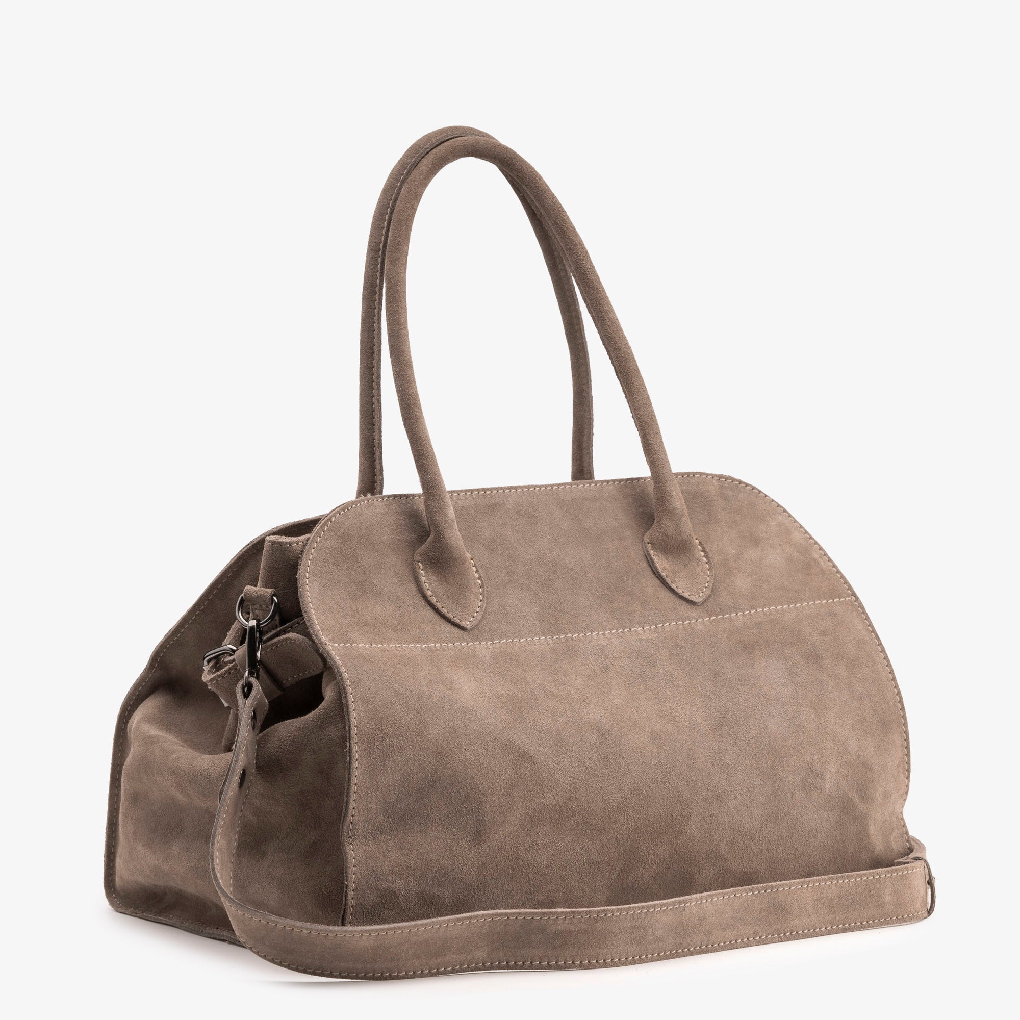 SOFT MILANO Leather Suede - Taupe