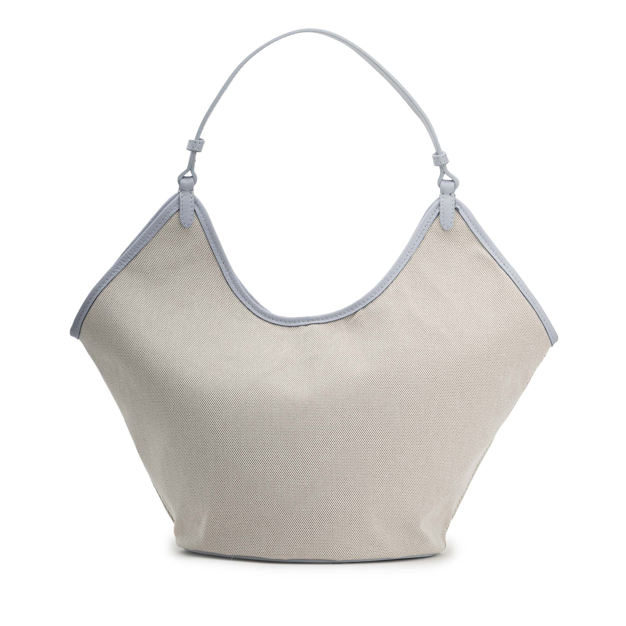 Positano Leather & canvas Aquamarine