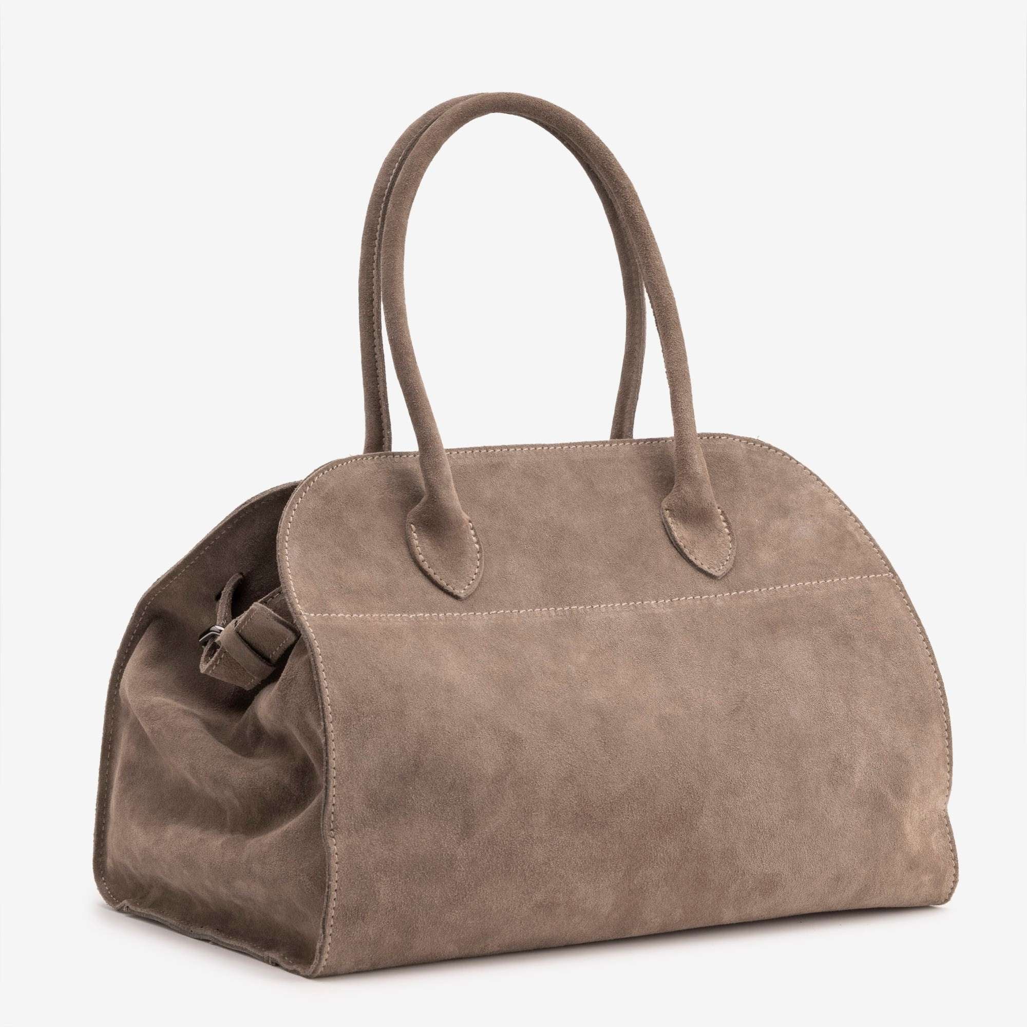 SOFT MILANO Leather Suede - Taupe