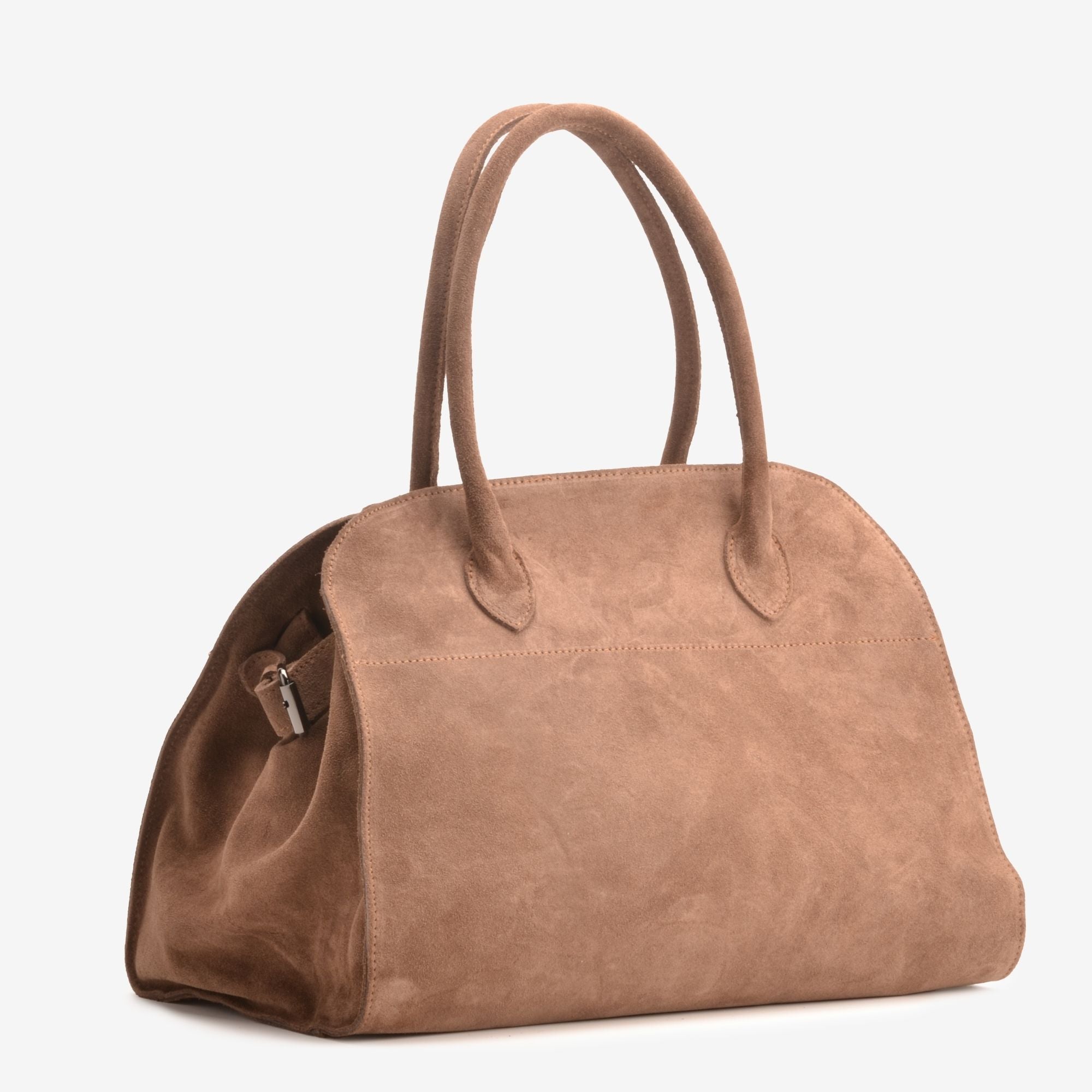 SOFT MILANO Leather Suède - Mocha Mousse