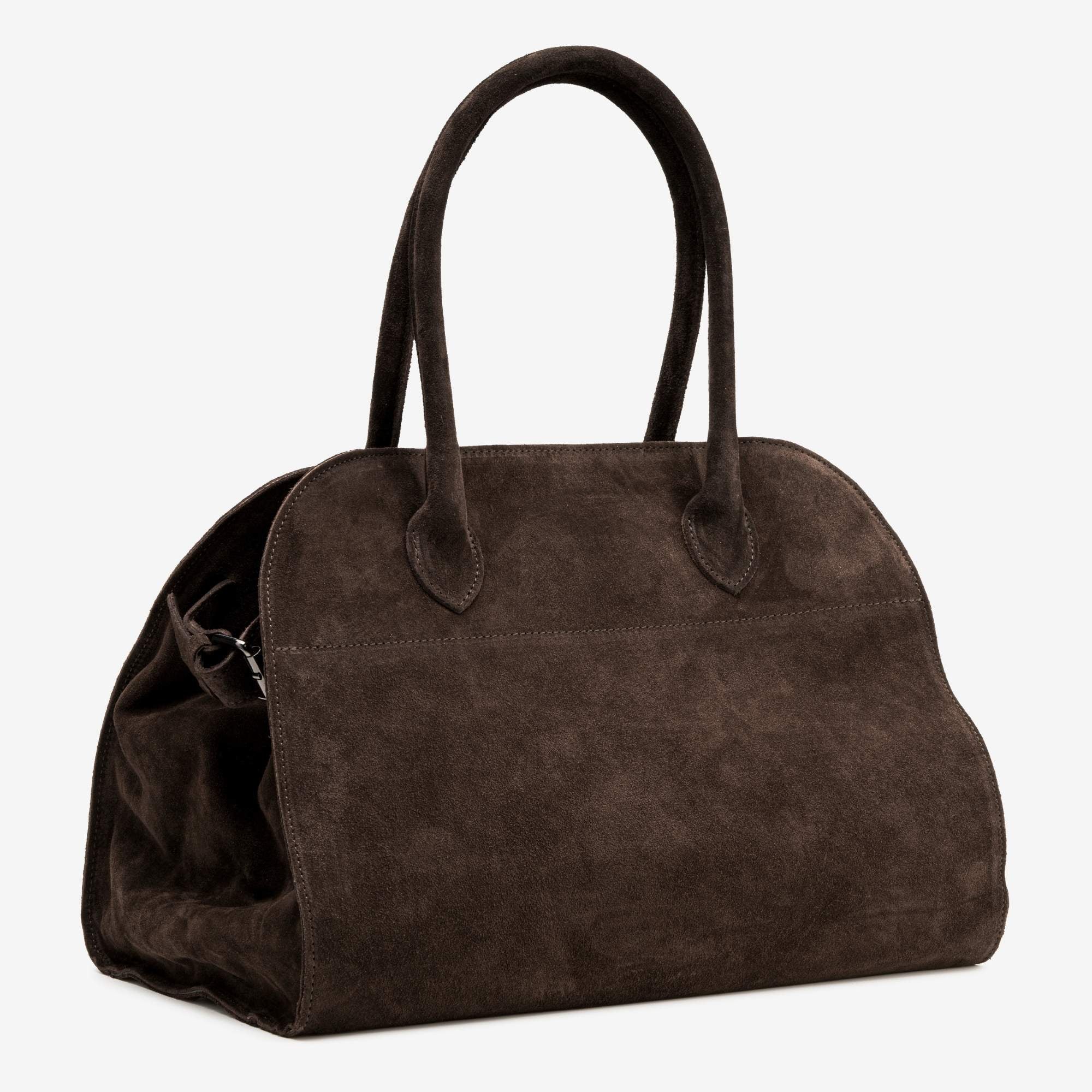SOFT MILANO Leather Suède - Dark Mocha