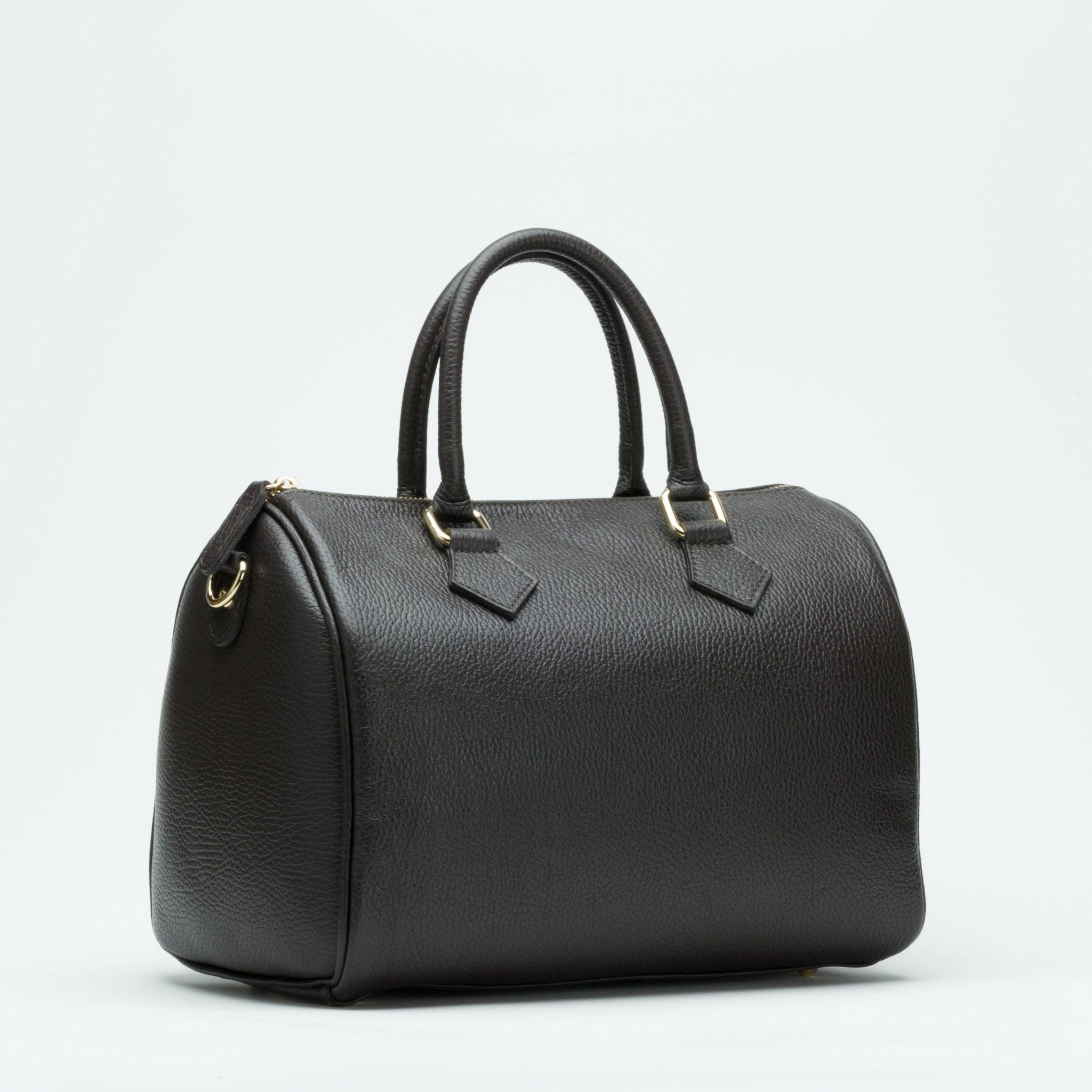 BAULETTO GINEVRA 30 pelle - Dark Mocha