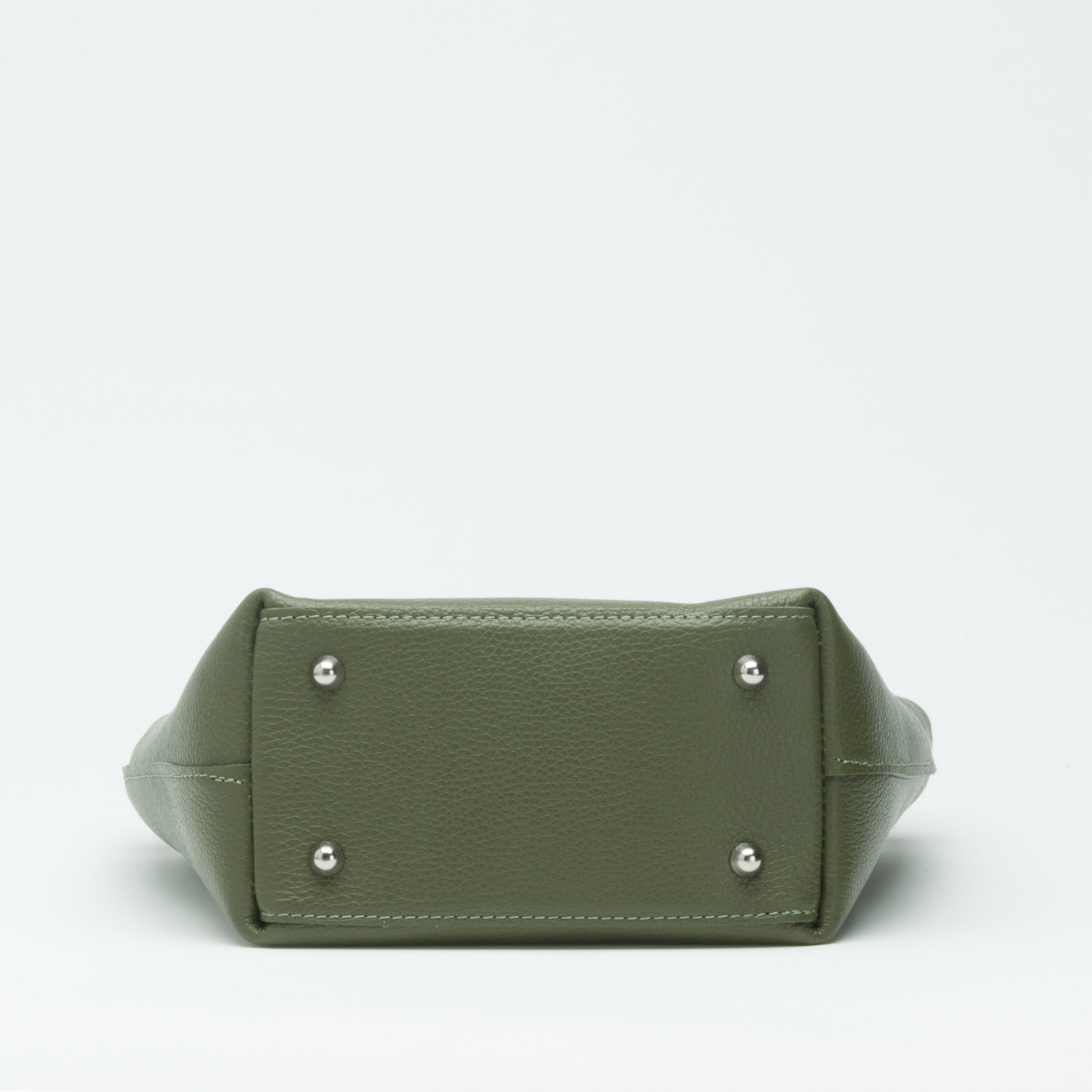 SEAU ELOISI 30 cuir - vert olive