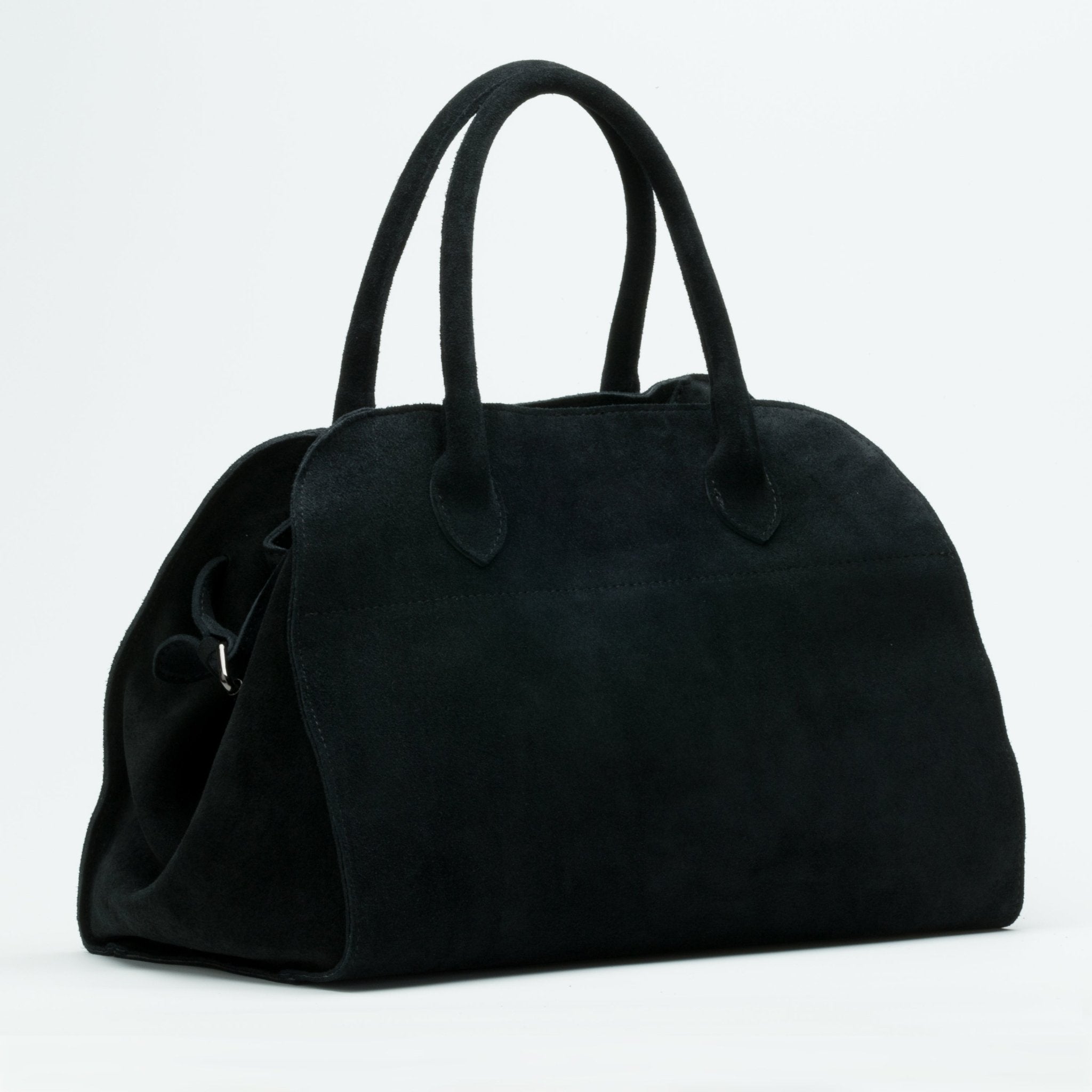 BOHEME MAXI 37 pelle suede scamosciata - nero