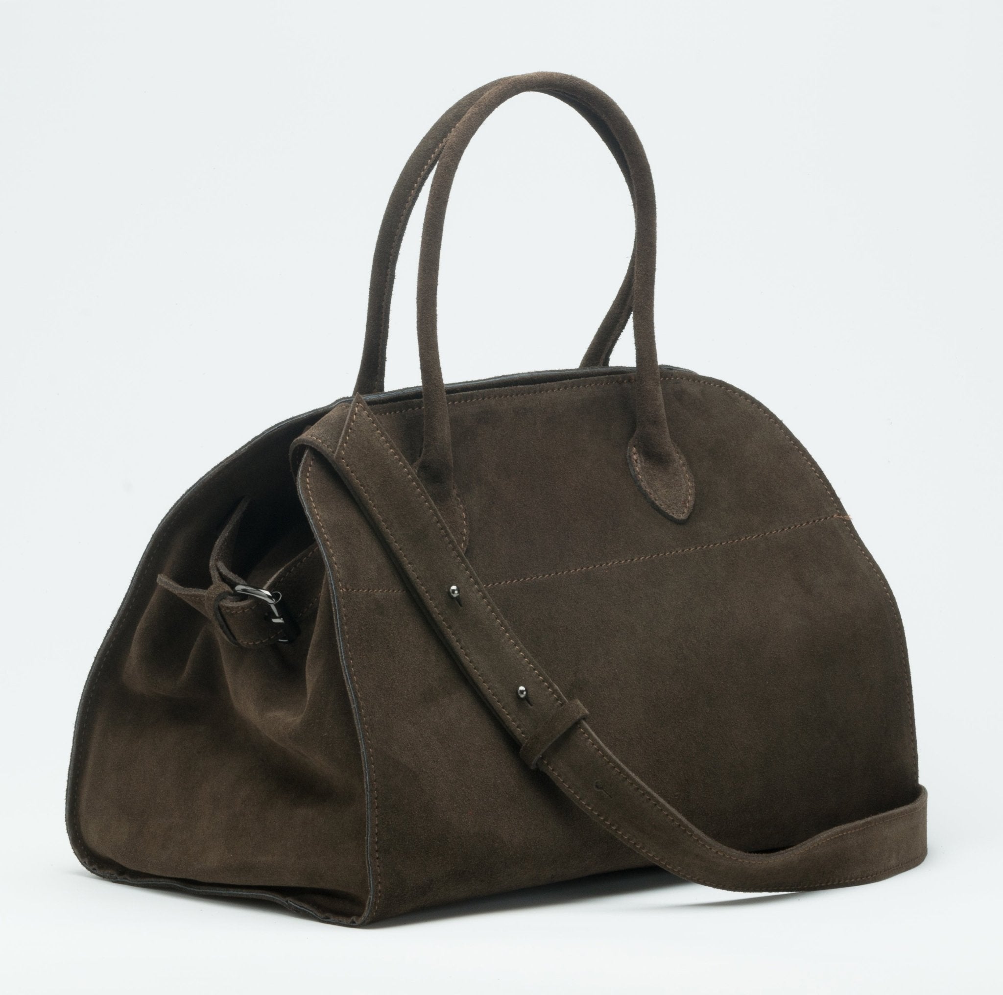 BOHEME MAXI 37 pelle suede Scamosciata - moka