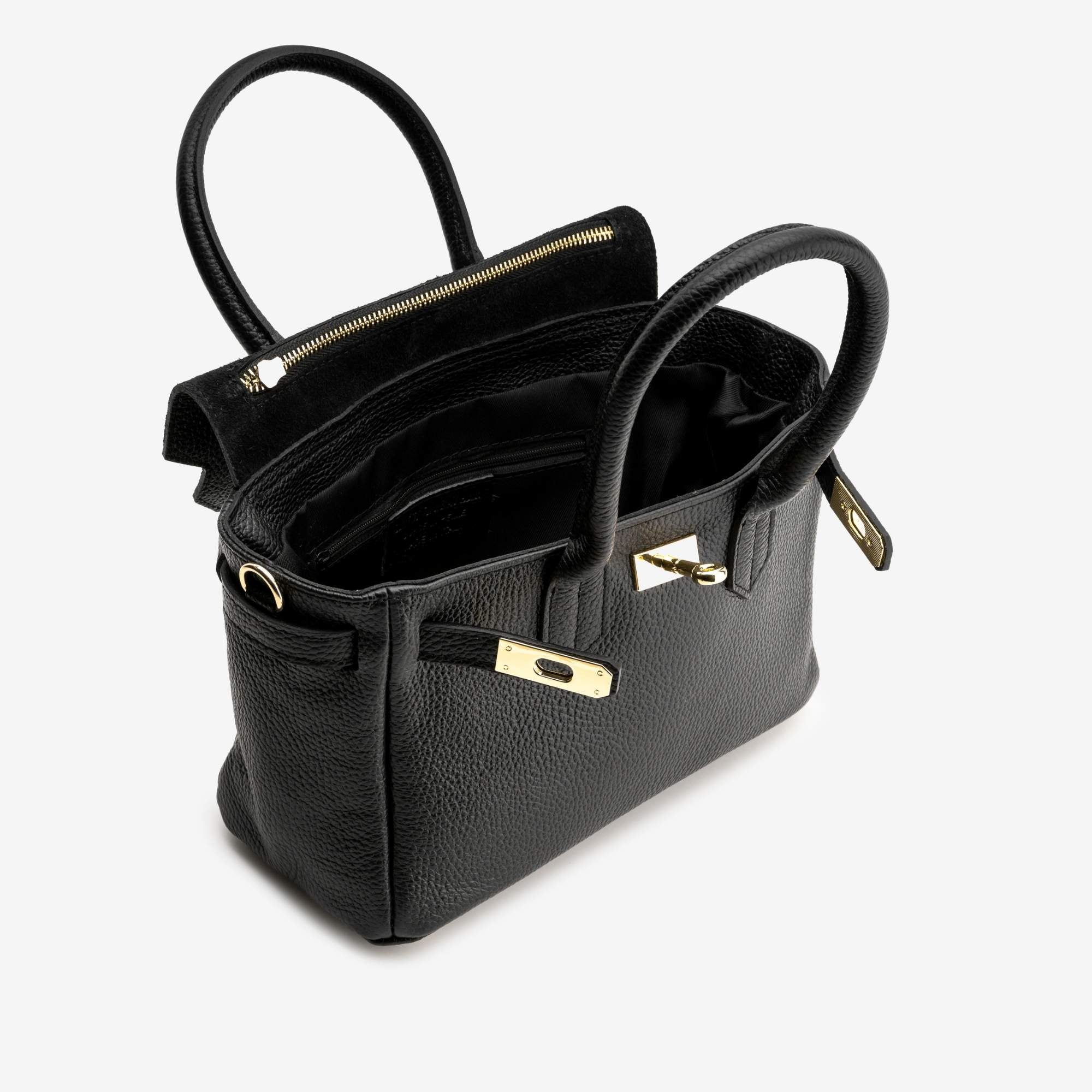 BABY ROMA Leather - Black