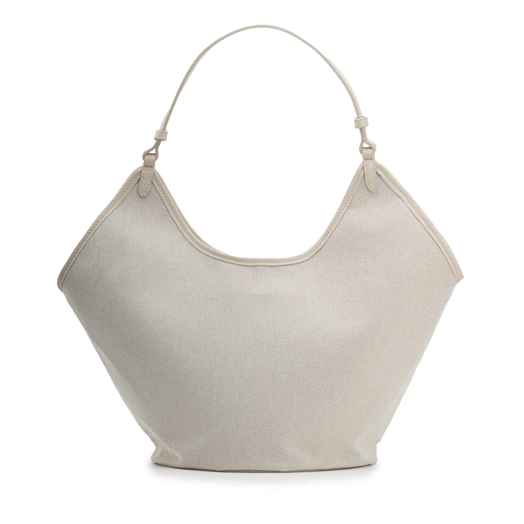 Positano Leather & canvas Cream