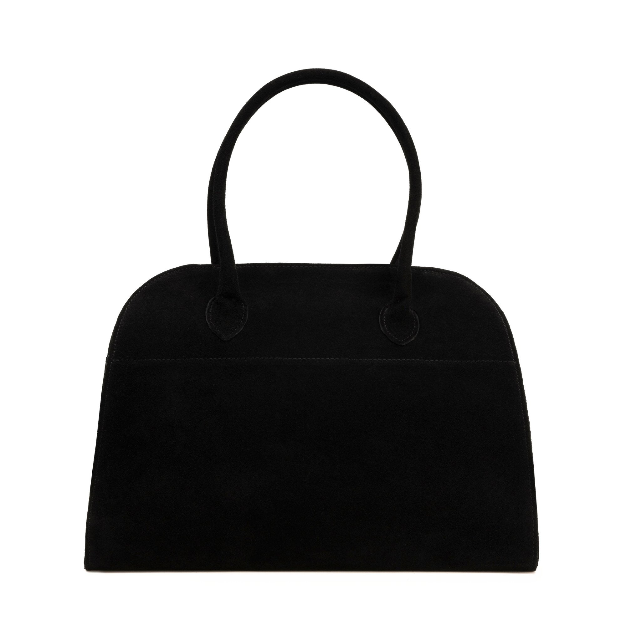 SOFT MILANO Leather Suède - Black