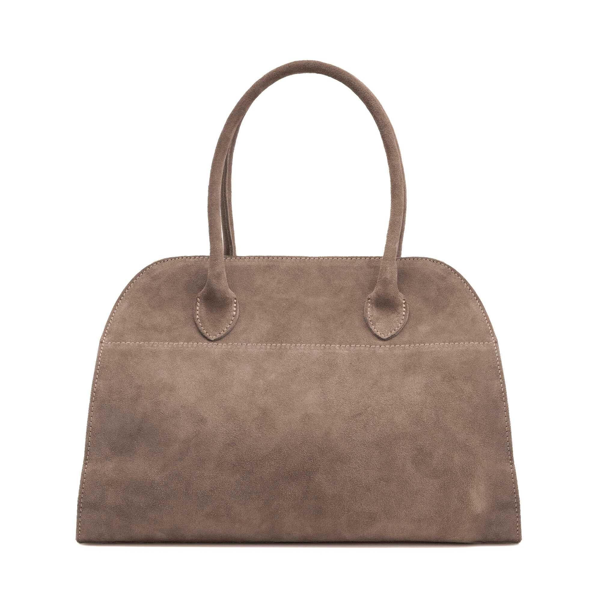 SOFT MILANO Leather Suede - Taupe