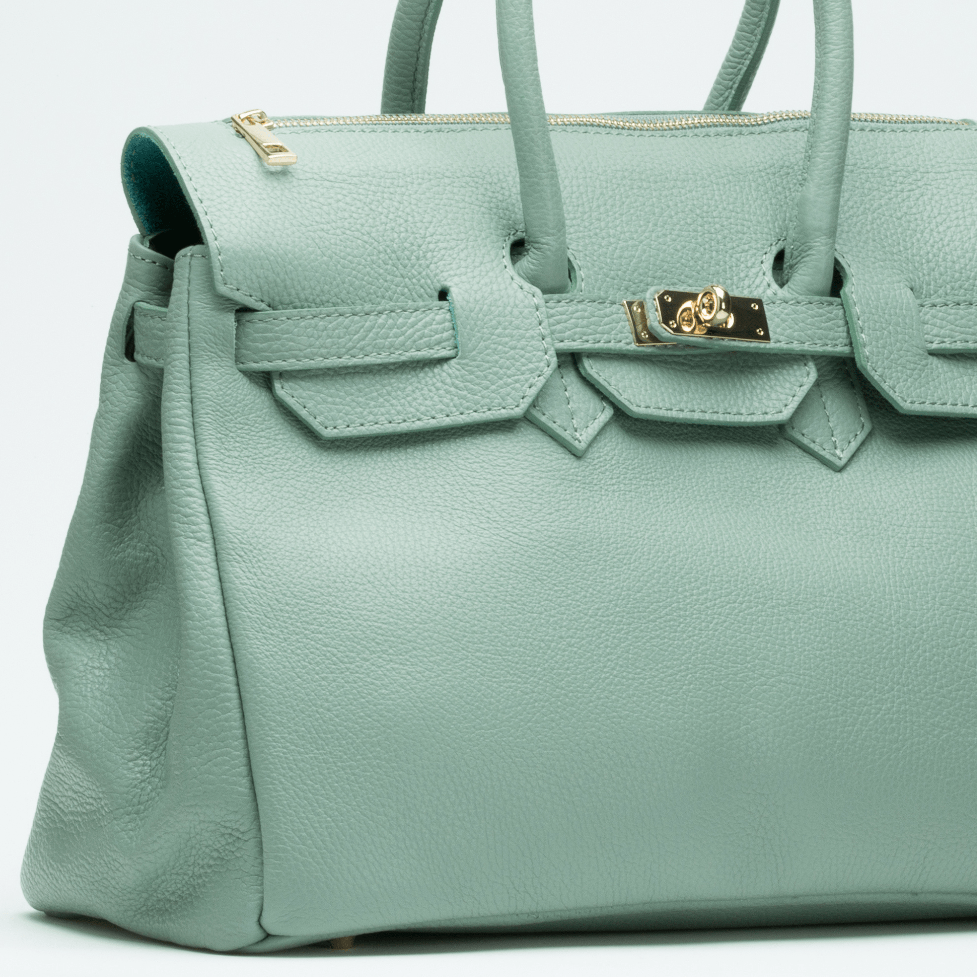 BERLIS MAXI 40 pelle - menta