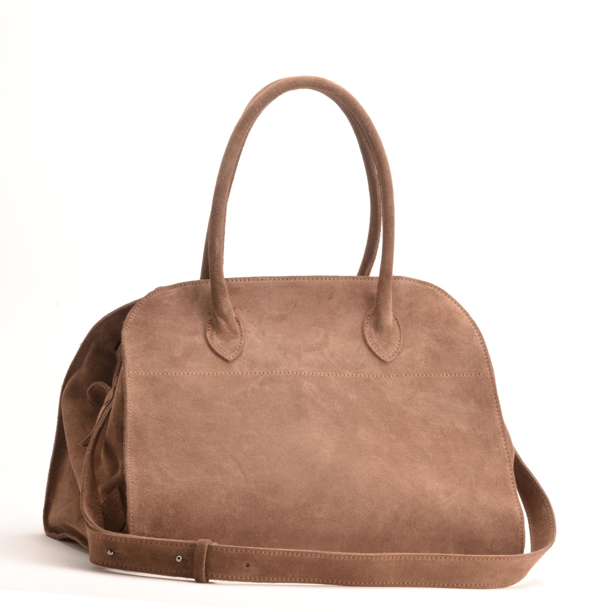 SOFT MILANO Leather Suède - Mocha Mousse